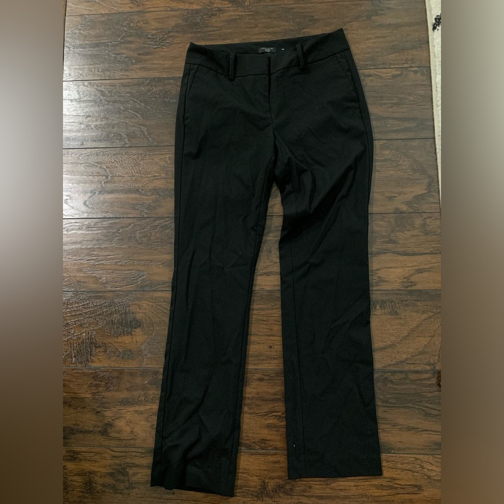 Ann Taylor Black Straight Leg Women's Pants